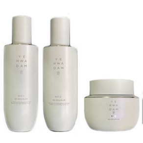 더페이스샵 예화담 제주 목련 순백 크림 3종세트 (수액160ml+유액140ml+크림50ml), 1개