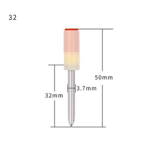 네일 32mm/42mm 라운드 스틸 네일 100 개 사각 수동 건 빌딩 파이어 소음기 일체형, 100pcs 32mm, 100개