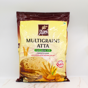 Indian Multigains Atta Chapatti Flou 인도 잡곡 아타 짜파티 밀가루, 5kg, 1개