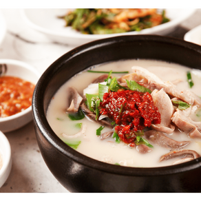 가마솥 사골육수 토종 옛날 얼큰 순대국 6종 모음, 1개, 580g