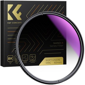 K&F CONCEPT NANO-X Soft GND16 카메라 필터, 03 55mm, 1개