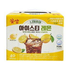 스테비아 아이스티 레몬 40T, 10g, 40개입, 1개