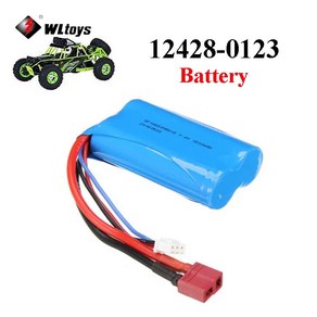 (12428-0123)웰토이 WLTOYS 1/12 12427 12428 락클차량 Battey 7.4V 1500MAH-18650, 1개