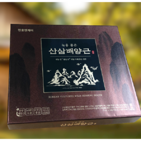 천호엔케어 녹용 품은 산삼배양근 75ml x 10병 선물세트 쇼핑백 부모님 할아버지 할머니 건강 선물, 1개