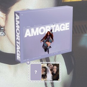 [특전] 지수 솔로 앨범 AMORTAGE 아모르타주 Exclusive 한정반 익스클루시브 Eathquake, 퍼플 + 특전