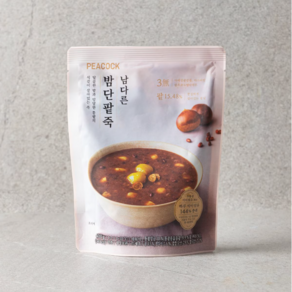 피코크 남다른 밤단팥죽 400g x 2개