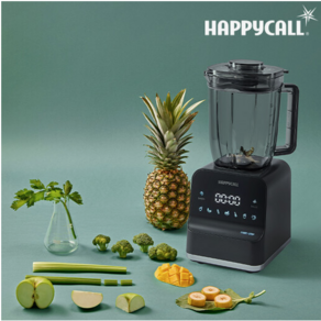 [본사정품] HAPPYCALL 힘차고 강한 해피콜 프리미엄 초고속 멀티 블렌더, 딥그린
