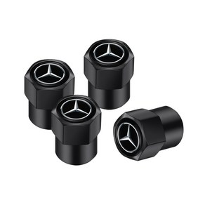 스타일링 휠 타이어 밸브 에어 스템 캡 먼지 커버 메르세데스 벤츠 W206 클래스 C200L CLA GLA W203 W220 W213 W211 W212 W201 4 개 호환