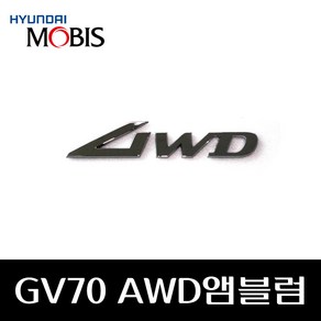 엠블럼 AWD (86316AR000), 1개