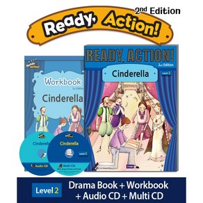 Ready Action 2 Cindeella Pack (SB+WB+CD+Multi-CD) (2E)