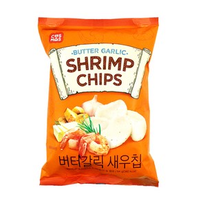 [대용량과자]코스모스 버터갈릭새우칩 64g, 10개