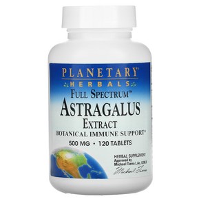 Full Spectum Astagalus 500mg 120 타블렛, 1개, 120정