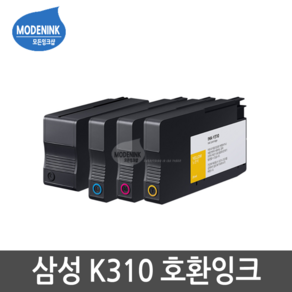 삼성전자 K310 C310 M310 Y310 SL-J3520W SL-J3523W SL-J3525W SL-J3570FW SL-J3560FW 비정품잉크, 1개, Y310 노랑