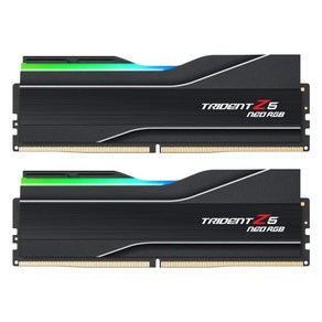 [G.SKILL] DDR5 PC5-48000 CL30 TRIDENT Z5 NEO RGB J [32GB (16GB*2)] (6000), 2개