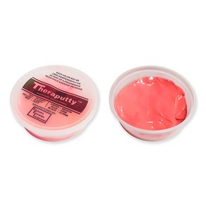 테라 퍼티(4oz) 퓨티 손가락재활운동 손 손감각재활 작업치료, Red, 1개