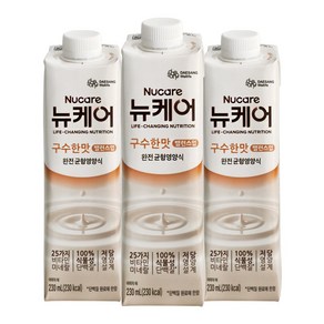 뉴케어 구수한맛 밸런스업, 230ml, 24개