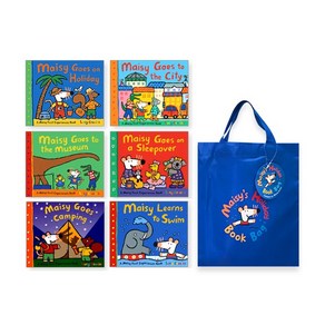 Maisy's Holiday Book Bag 메이지 6종 + 가방 세트, Walke Books