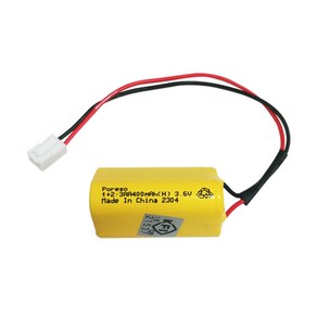 소방 예비전원 DC 3.6V 1+2 3AA 400mAh PORESO 수신기 비상구 유도등 소방배터리 제이앤에스테크 포레소 LND 와우글로컴, 3타입, 1개입, 1개