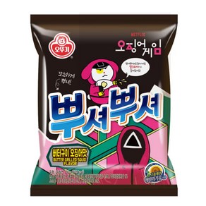 오뚜기 뿌셔뿌셔 버터오징어맛, 90g, 6개