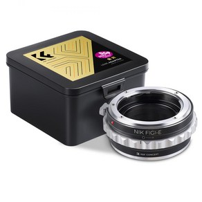 KnF NIK(G)-E 렌즈 어댑터 니콘 G/Ai 렌즈 - 소니 E 바디 (뒤캡옵션) Nikon F(G) Lens to Sony E adapter (E cap option)