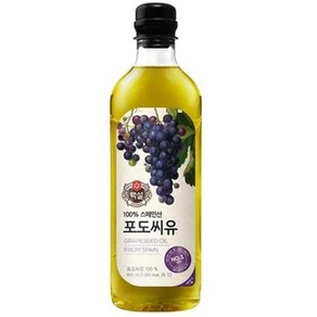 백설 답례품 선물세트 업소용 포도씨유 불포화지방산 900ml, 1개