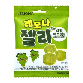 레모나 젤리 샤인머스캣맛, 43g, 3개