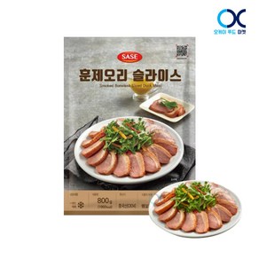 사세 훈제오리 슬라이스 800g