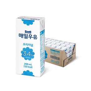 매일우유 매일유업 오리지널, 200ml, 24개