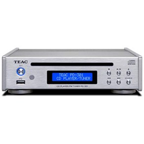 TEAC 티악 PD-301-X 블랙 CD플레이어, Silve