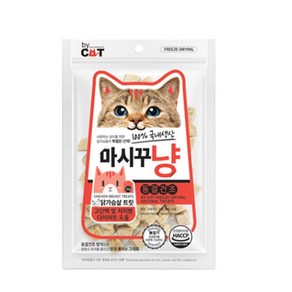 고양이 고단백 보양간식 동결건조 닭가슴살트릿 20g, 1개