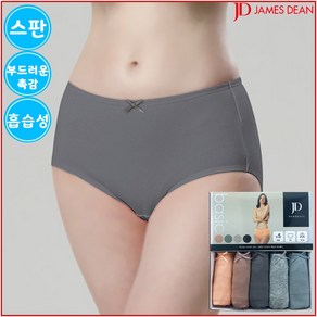 제임스딘 베이직 여성 면스판 데일리 맥시 5매입 요일팬티 JHWPZ053