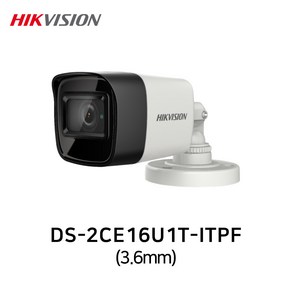 하이크비전 DS-2CE16U1T-ITPF(3.6mm) 800만화소 실외 TVI/AHD/CVI, 1개