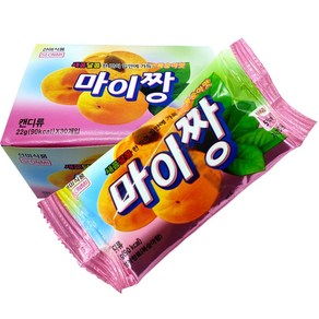 선미식품 마이짱 캔디 복숭아맛 22g-30개입(한곽, 660g, 1개