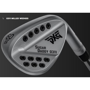 PXG 0311 슈가 대디 밀리드 웨지 SUGAR DADDY MILLED WEDGES 미국직배송, 왼손, 그라파이트-S(스티프), 64(9)