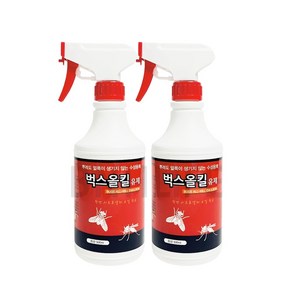 벅스올킬 500ml 2개 분무형 살충 스프레이 개미 진드기 빈데 벼룩 거미 바퀴벌레 퇴치