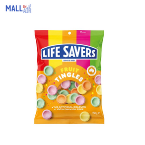 호주 라이프 세이버스 Life Saves 프룻 팅글 캔디 150g 라임/오렌지/레몬/라즈베리, 1개