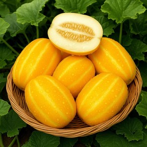 [고당도 보장] 아삭 꿀참외 고당도 선별 성주참외 못난이 참외, 1박스, 2kg (랜덤과)