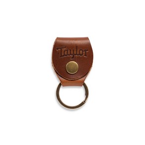 테일러기타 가죽 피크 홀더 Taylo Key Ring W/Pick Holde, 1개