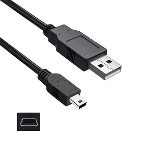 Inovat 3FT Replacement Mini USB 2.0 PC Compute Sy Inovat 3FT 교체 미니 USB 2.0 PC 컴퓨터 동기화 데이터 전원 충전기 텍사, 1개