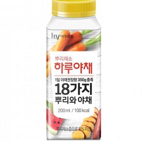 하루야채뿌리채소(26가지뿌리와야채) 냉장 200ml