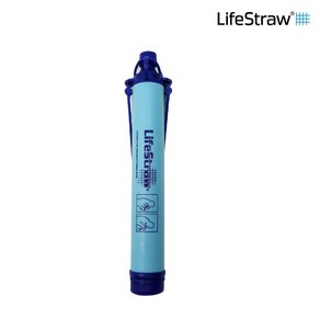 라이프스트로우 아웃도어 휴대용 생존 스트로우 LIFESTRAW, 블루, 1개