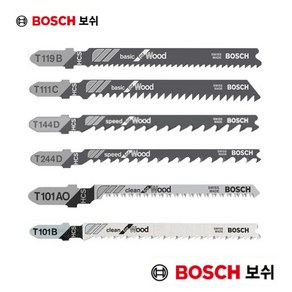 보쉬 목공 직소날 톱날 합판 직소기날 직쇼날 직쏘 나무 119B 111C 144D 244D 101AO 101B 5PCS BOSCH, 보쉬 111C 직소날, 5개