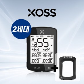 XOSS 간편한 GPS 자전거 속도계 G＋, 1개