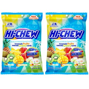 하이츄 트로피컬 믹스 츄이 캔디 글루텐 프리, 100g, 2개