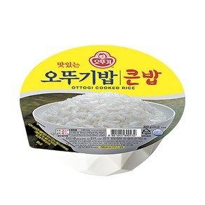 오뚜기 큰밥, 300g, 18개