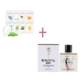 마스크팩+까스텔바작 뷰티풀데이 우먼 오리지널 EDP 30ml 테스터 증정, 1개