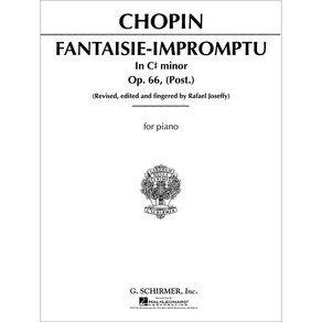 Chopin - Fantasie Impomptu op. 66 in C# mino 쇼팽 - 즉흥 환상곡 C#단조 op. 66 Schime 셔머