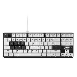 PULSAR PCMK2 HE TKL 마그네틱 게이밍 텐키리스 영문 키보드(, 제조사축, PCMK2 HE TKL  영문, 블랙화이트