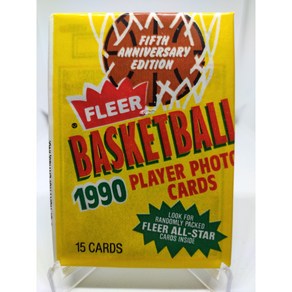 1990-91 Flee Basketball 플리어 바스켓볼 농구카드팩 NBA카드 팩, 1개