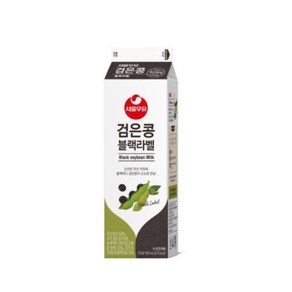 서울우유 검은콩 블랙라벨 검은콩 두유, 1개, 900ml